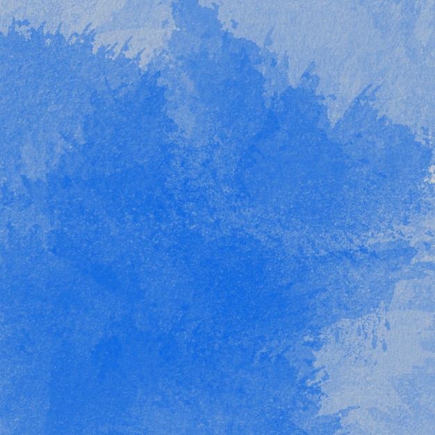 голубая акварель на бумажном фоне