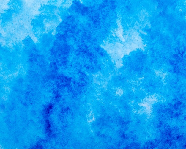 Blue watercolor splash stroke background.