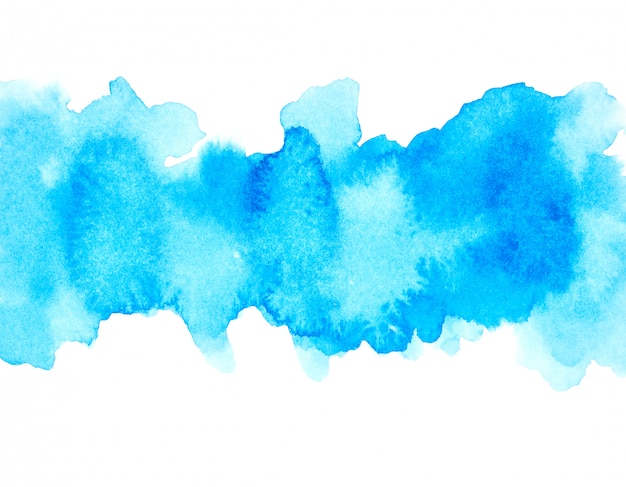 blue watercolor stain shades paint stroke 