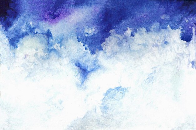 Blue watercolor texture background