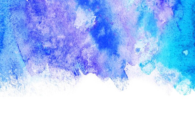 Blue watercolor texture background