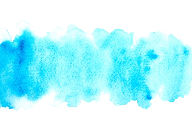 blue watercolor with colorful shades paint stroke background