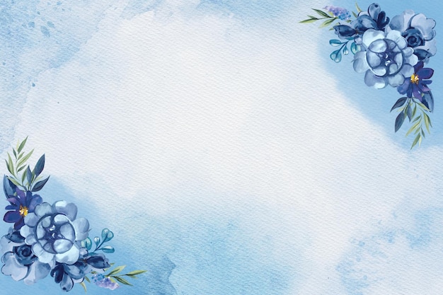 Blue Watercolour Linktree Background 1