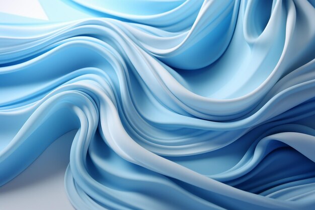 a blue wave background blue edges in the style of chromatic sculptural slabs and fabrics