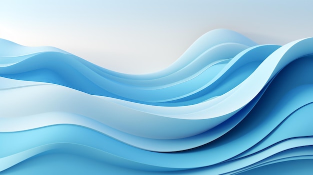 blue wave background