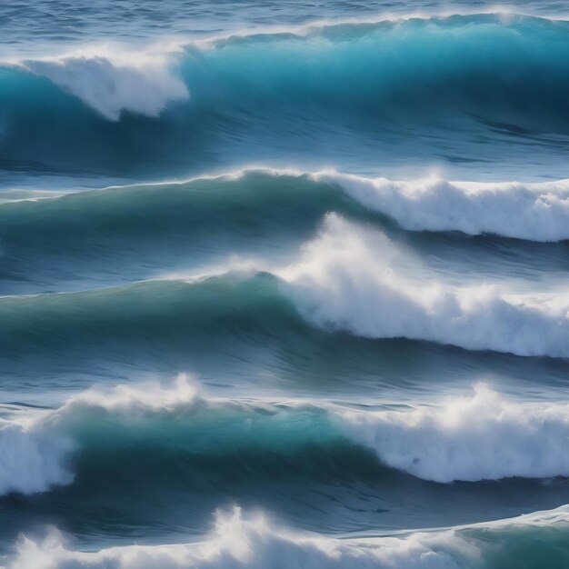 A blue wave with a white background