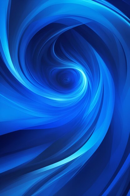 Blue waves abctract background