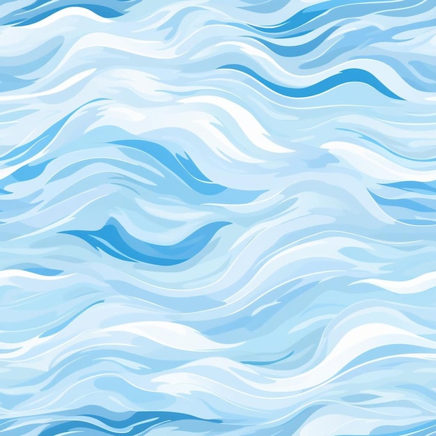 Blue waves on a blue background.