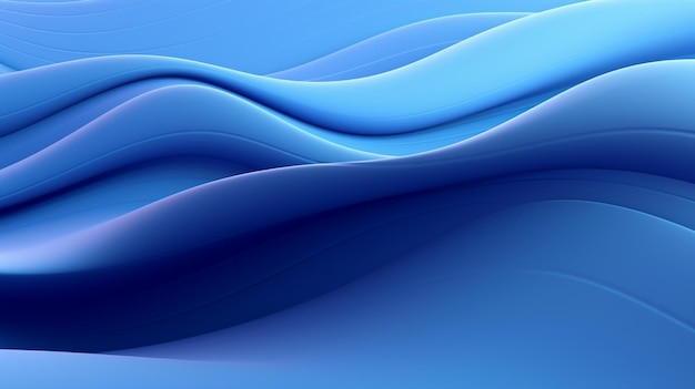 Blue waves pattern abstract background