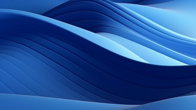 Blue waves pattern abstract background