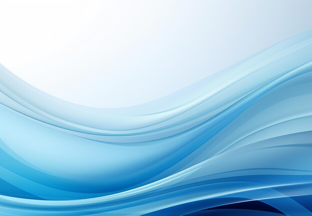 Blue wavy background