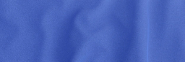 Blue wavy fabric background
