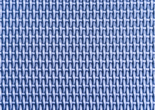 青い織りパターンの表面テクスチャの背景