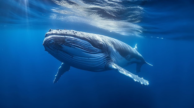 Blue whale is under the endangered species