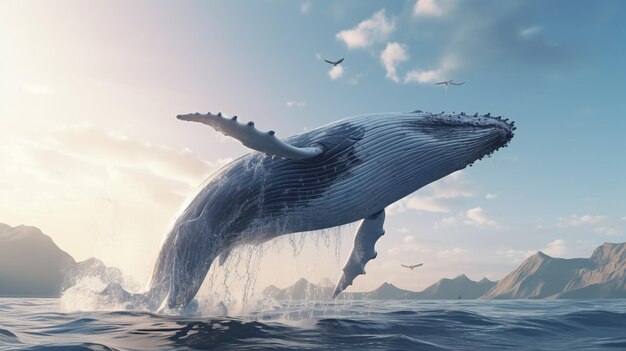 Blue whale photo