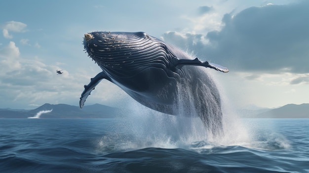 Blue whale photo