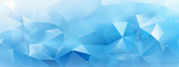 A blue and white abstract background of an abstract geometrical glass