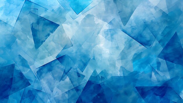 Photo the blue and white abstract background of the rectangles