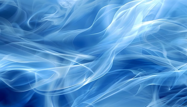 a blue and white abstract background with a blue and white firework