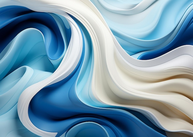 Blue and white abstract background