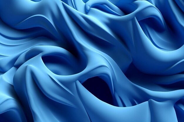 Blue and white abstract in a blue background