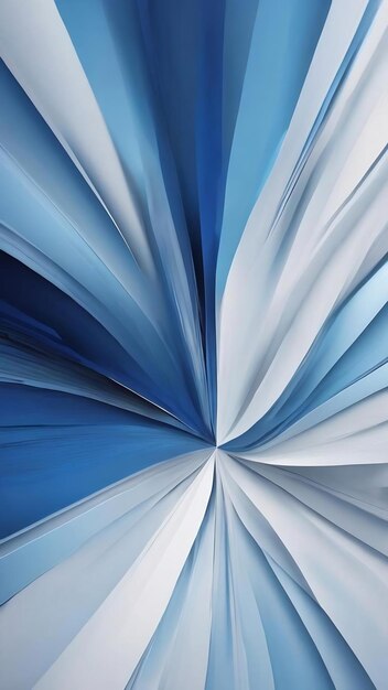 Blue and white background abstract minimalism simple generative ai