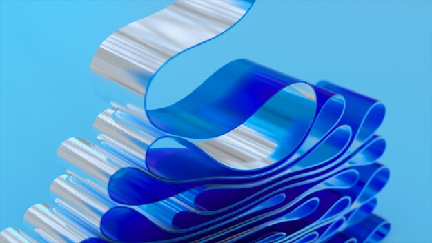 A blue and white background with a blue swirl.