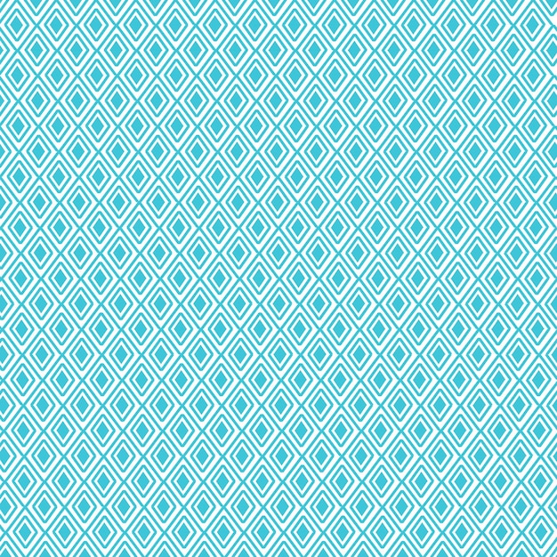 A blue and white diamond pattern background