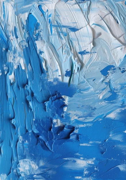 Foto texture di pittura blu-bianca sfondo