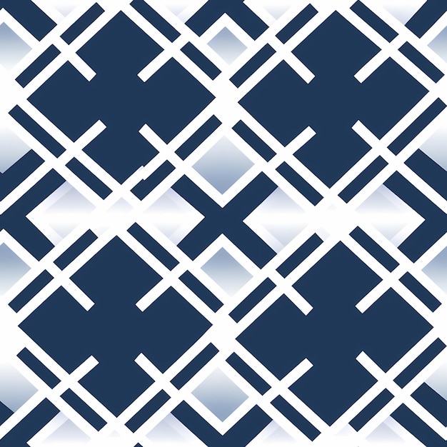 Photo a blue and white pattern with the lines in the center.
