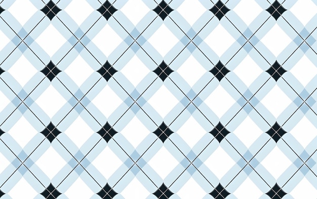 Photo a blue and white pattern with squares.