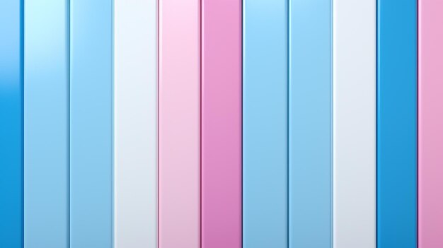 Blue white pink strips in the style of realistic color