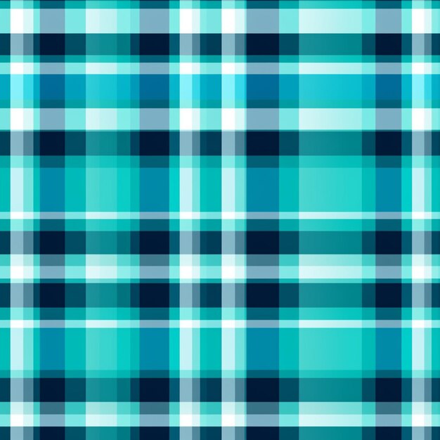 a blue and white plaid pattern with a black and white stripe generative ai