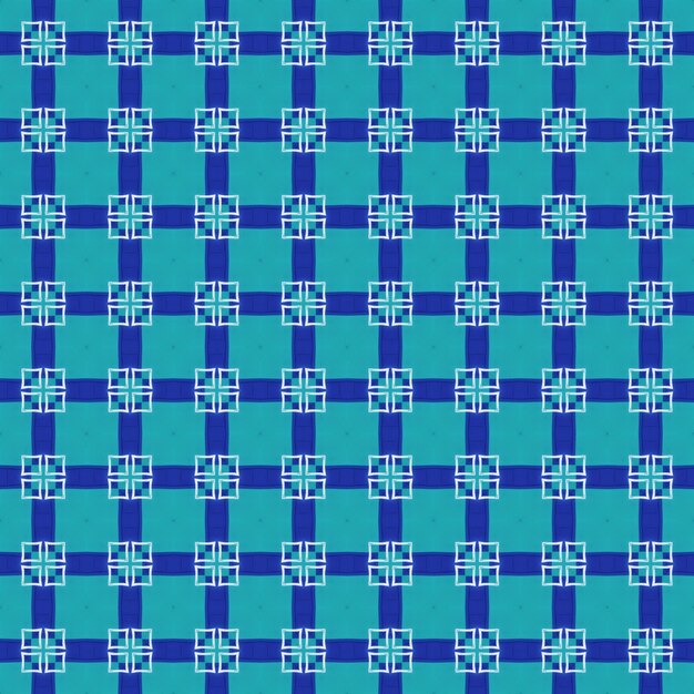 Blue and white squares on a blue background.