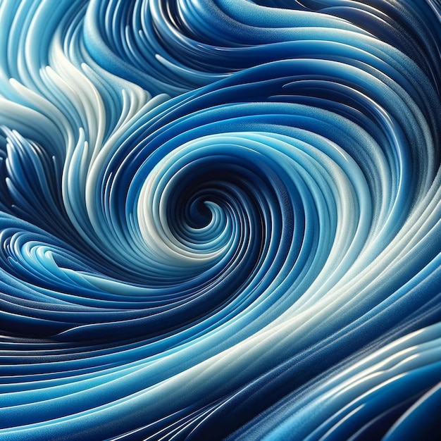 Blue and white swirl background