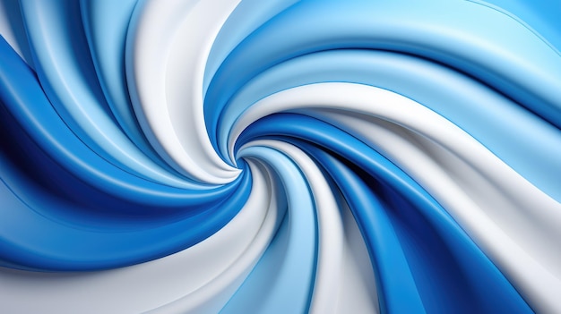 Blue and white swirl background