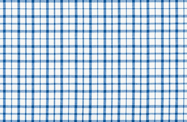 blue white texture of factory fabric for tailoring cotton checkered fabric