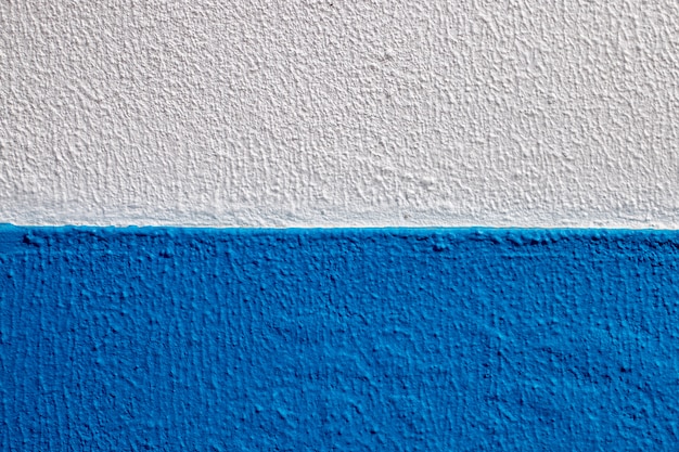 青と白の壁の質感