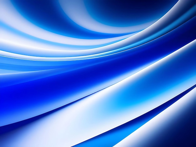 青と白の波のデスクトップの壁紙の背景を抽象化します。