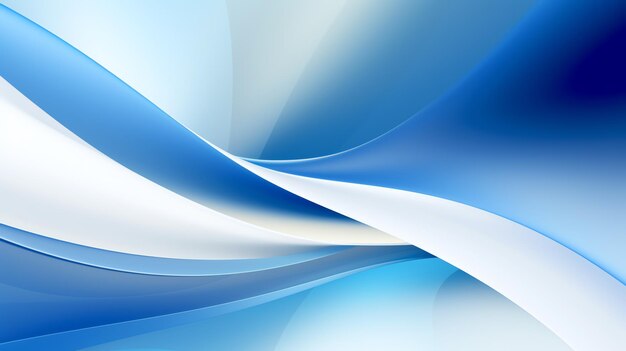 a blue and white wavy lines