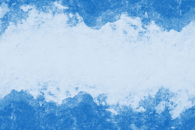Photo blue with vignette texture abstract background paint wall