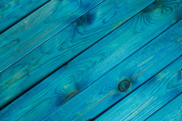 Blue wood background