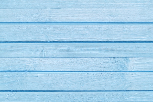 Blue wooden painted brushed planked background for copy space