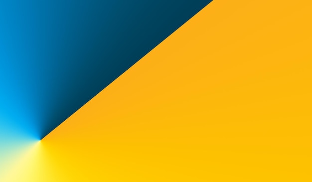 Blue yellow abstract background