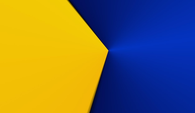 Blue yellow abstract background