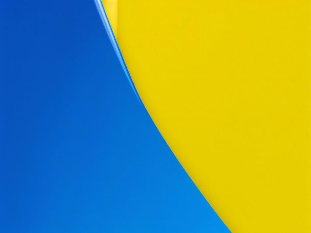 Photo a blue and yellow background with a blue and yellow background ai generated