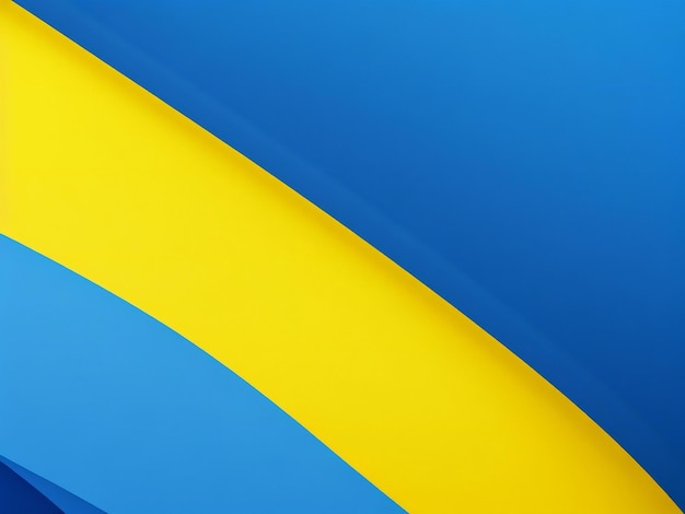 A blue and yellow background with a blue and yellow background ai generated