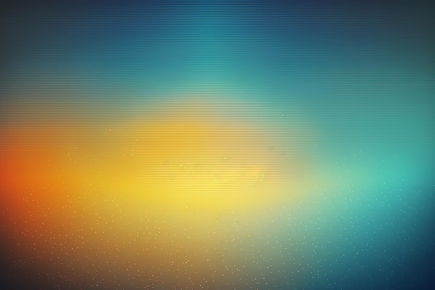 Blue and yellow background with a gradient.