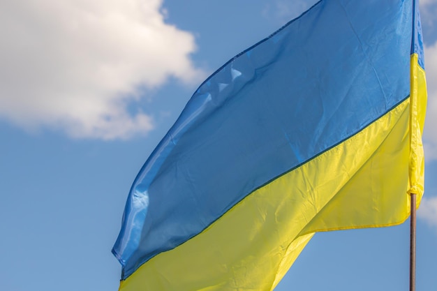 Blue and yellow flag Symbols of the state of Ukraine European country Liberation War of Ukraine