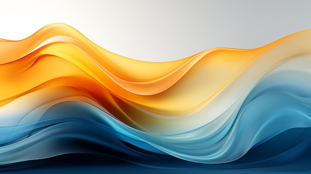 Blue and yellow gradient background